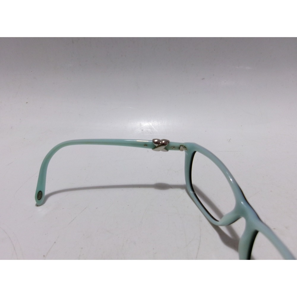 Tiffany & Co TF2074 8199 Eyeglass Frames 52‑16‑135 Blue/Black – No Lenses – Used - Picture 3 of 3
